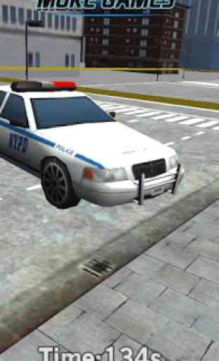 Police Parking 3D avancée 3