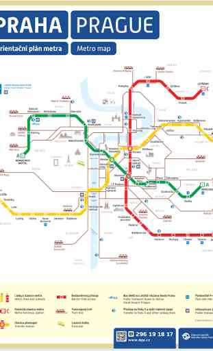 Prague Metro Map 2