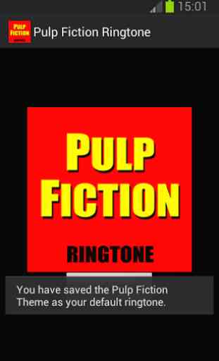 Pulp Fiction Ringtone 2