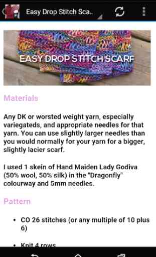 Scarf Knitting Patterns 4