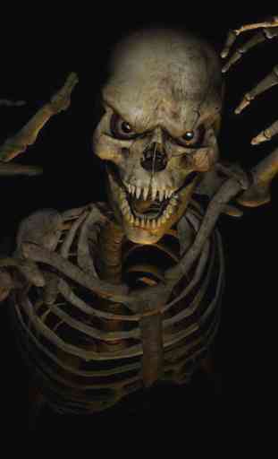 Squelette Fond d'écran Animé 1