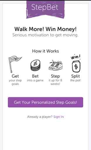 StepBet: Walk More. Win Money. 1