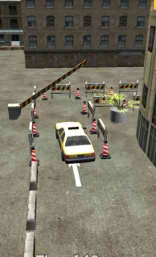 Taxi Driver 3D Cab parking 3