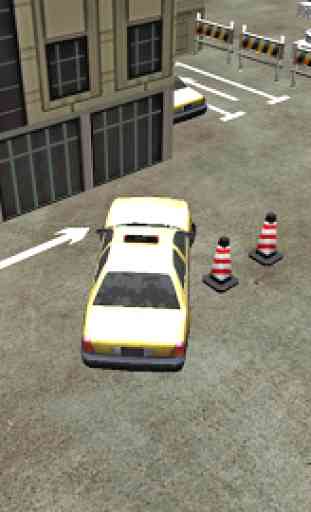 Taxi Driver 3D Cab parking 4