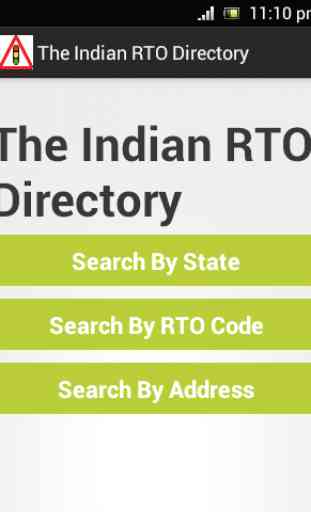 The Indian RTO Direcroty 1