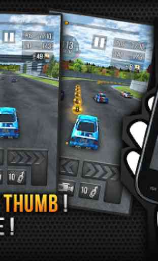 Thumb Car Racing 2