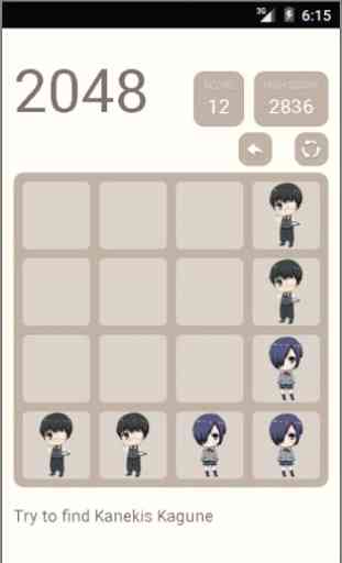 Tokyo Ghoul 2048 Puzzle 2