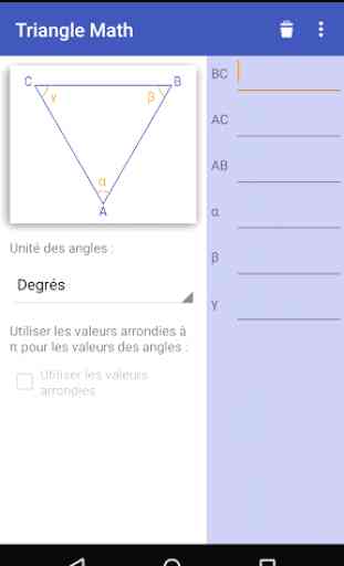 Triangle Math - Trigonométrie 1