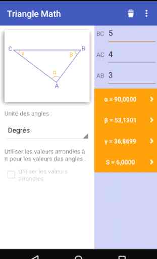 Triangle Math - Trigonométrie 2