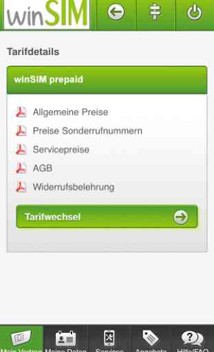 winSIM  Servicewelt 3