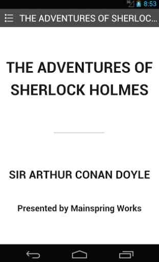 Adventures Of Sherlock Holmes 1