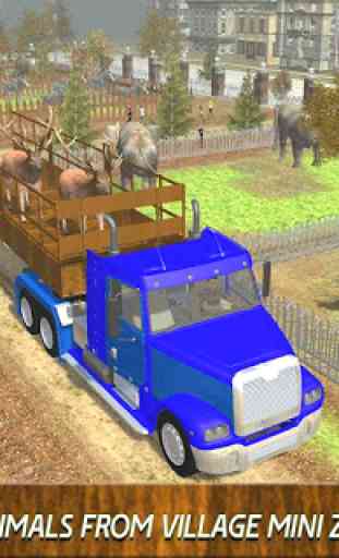 animaux de zoo transporteur 3d 4
