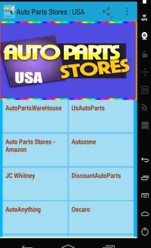 Auto Parts Stores : USA 1