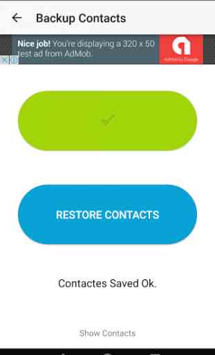 Backup Contacts 3