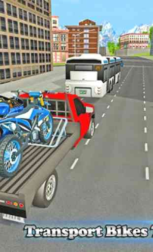 Camion driver transport vélo 4