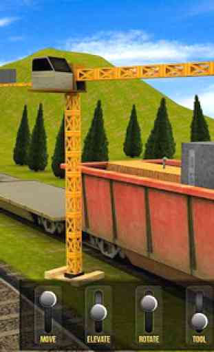 Cargo Train Voiture Transport 2