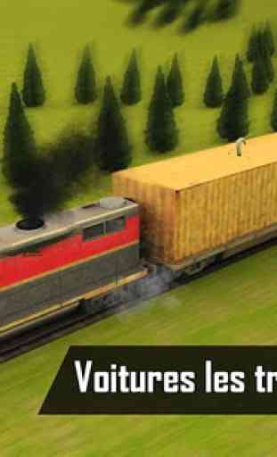 Cargo Train Voiture Transport 3