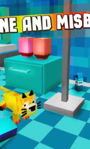 Cat Simulator: Cube Varmint 3D 2