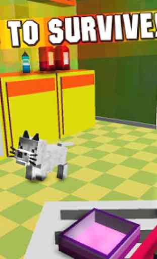 Cat Simulator: Cube Varmint 3D 3