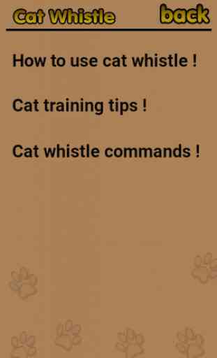 Cat Whistle, Trainer free 3