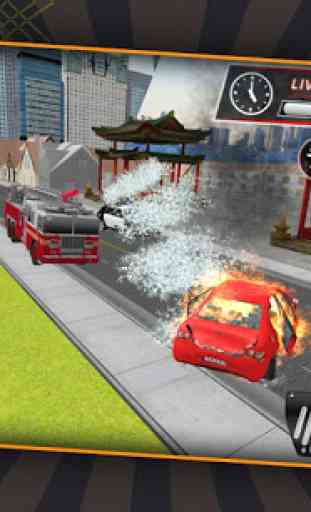 Chinatown Fire Truck Simulator 1