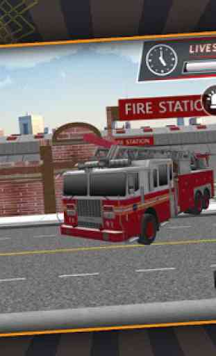 Chinatown Fire Truck Simulator 3