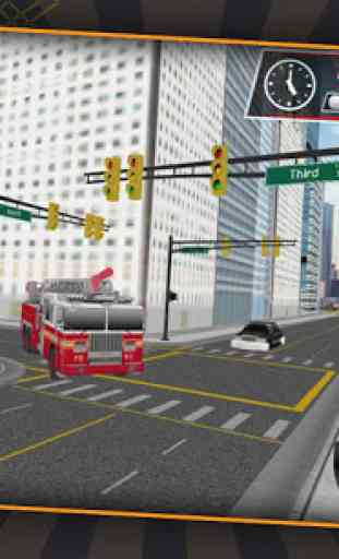 Chinatown Fire Truck Simulator 4