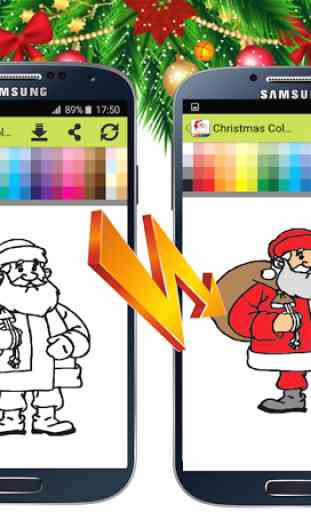 Coloriage de Noël pour enfants 4