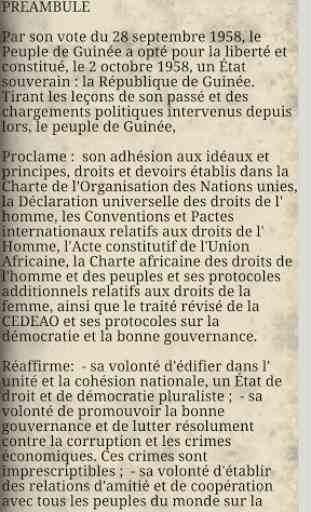 Constitution de la Guinée 2