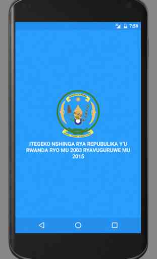 Constitution du Rwanda 1
