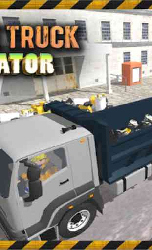 Des ordures Truck Simulator 3D 2