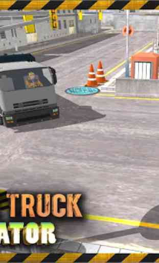 Des ordures Truck Simulator 3D 4