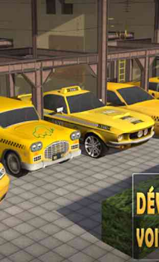 Électrique Voiture Taxi Sim 3D 1