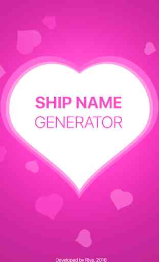 Fandom Ship Names Generator 1