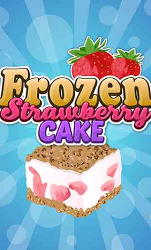 Frozen Strawberry Cake 1