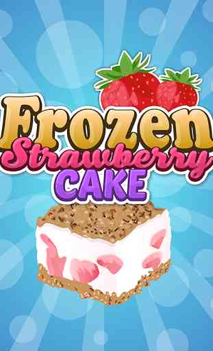 Frozen Strawberry Cake 4
