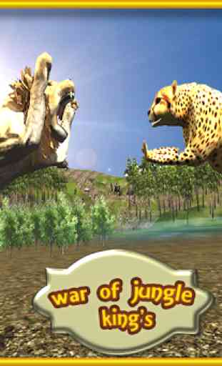 Guerre de Jungle Roi Lion Sim 3