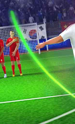 Hot Soccer FreeKick Asia 3D 3