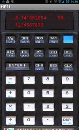 HP21 scientific RPN calculator 2