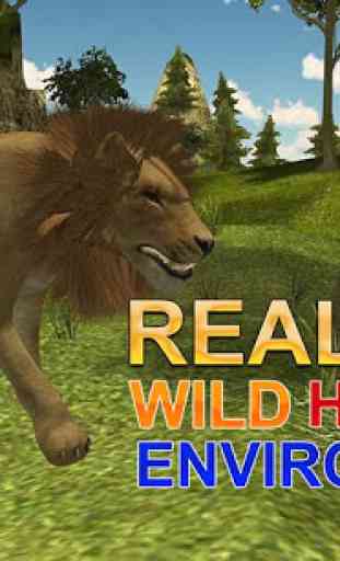 Lion simulateur de Hunter 3D 4