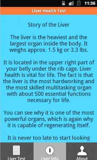 Liver Health Test App 3