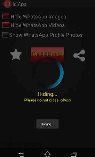 lolApp : Whatsapp Image Hide 3