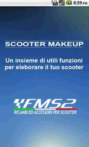 MAQUILLAGE SCOOTER MOTO 1