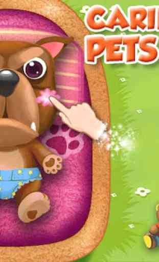 Pet Wash & Play - kids games 3