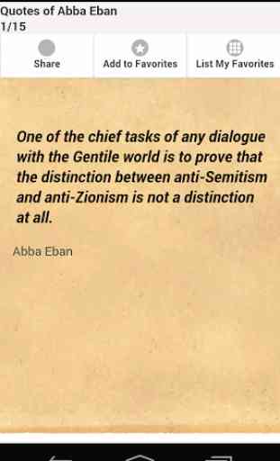 Quotes of Abba Eban 1