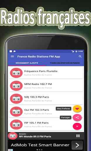 Radio de France en Direct 3