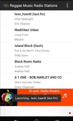 Reggae Music Radio Stations 1