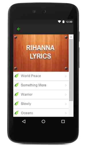 Rihanna Music Lyrics 2