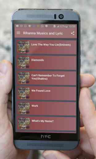 Rihanna Musics and Lyrics 3