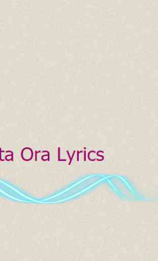 Rita Ora Lyrics 1